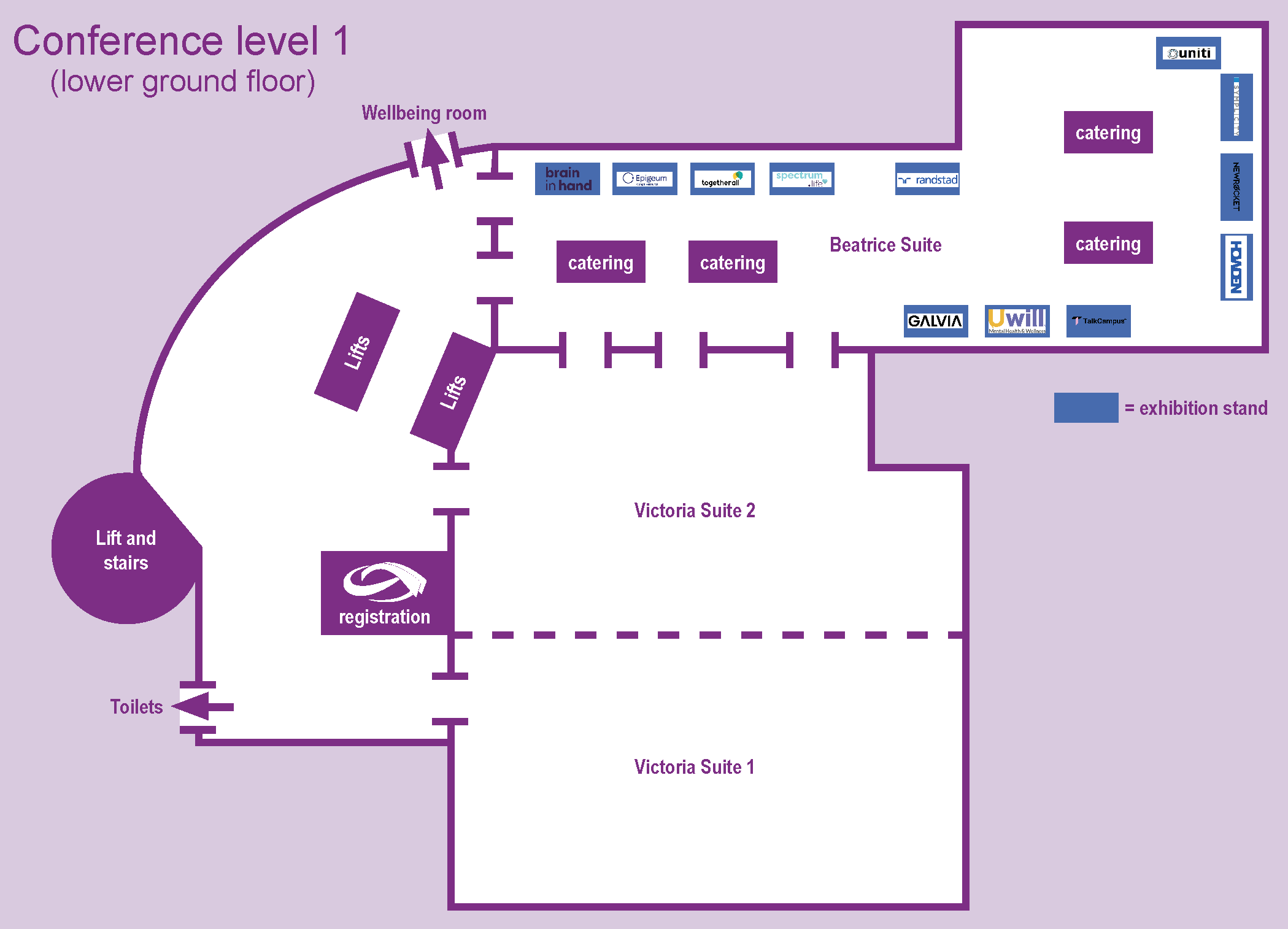 Winter Conference 2025 floor plan