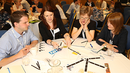 AMOSSHE members taking part in a workshop